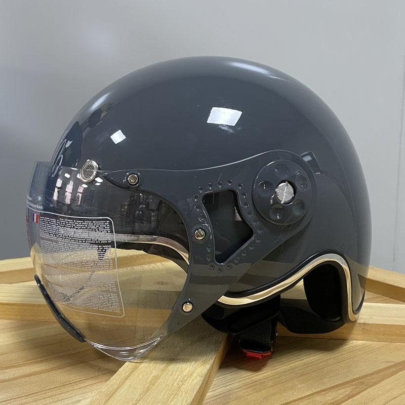 MT05 Motorcycle Vintage Helmets 1/2 Helmet Retro Unisex Motor Bike Helmets