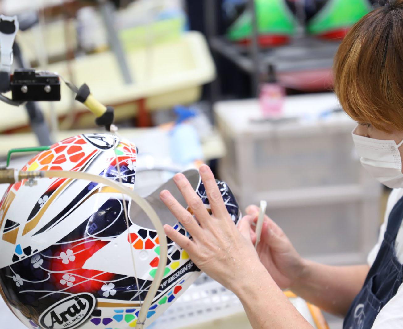 Explore the unique charm of customized helmets with unlimited creativity